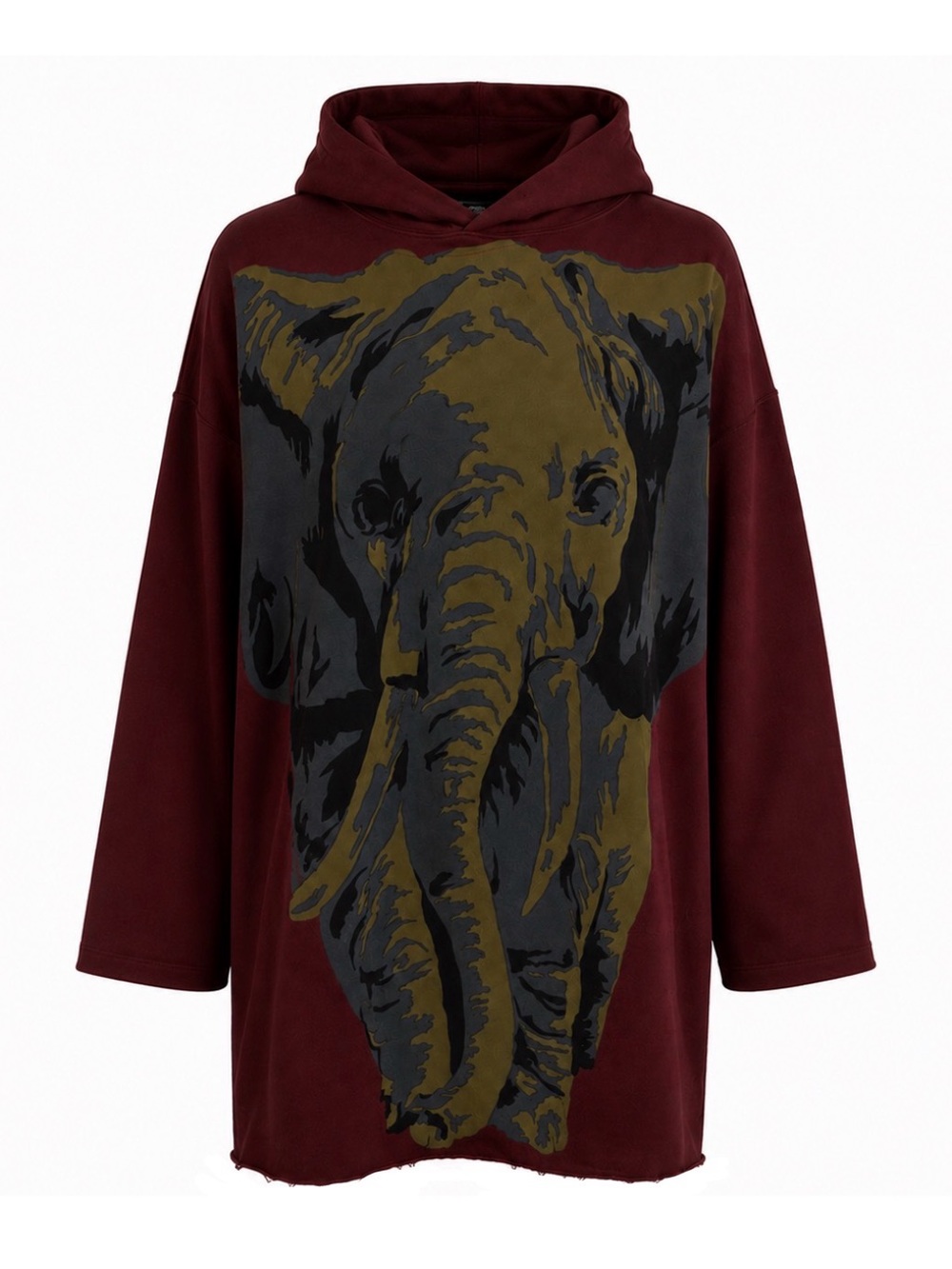 EL Paris Pocoa Hooded Elephant Long Blouse